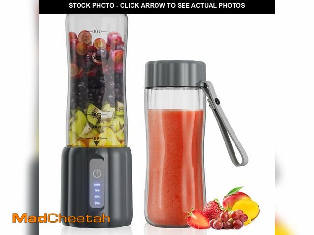 Lot 74-13623388 - COKUNST 17Oz Portable Blender for Shakes and Smoothies, USB Rechargeable Smoothie Blenders with 6 Bl...