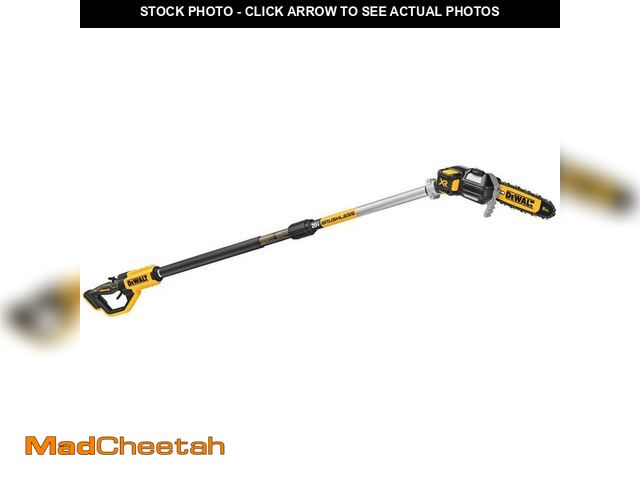 Lot 74-14279904 - DEWALT 20V MAX 8in. Brushless Cordless Battery Powered Pole Saw (Tool Only) - USED
