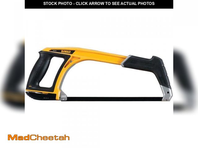 Lot 74-12411623 - DEWALT 12 in. Tooth Saw with Plastic Handle - USED