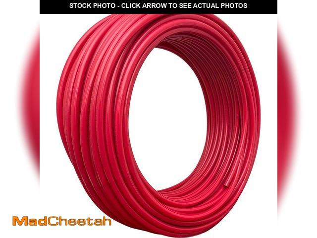 Lot 74-14222421 - 1/2 in. x 300 ft. Coil Red PEX-A Pipe - UNUSED