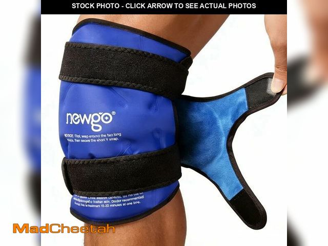 Lot 74-14270518 - NEWGO XL Ice Pack for Knee Injuries Reusable, Knee Ice Pack Wrap Around Entire Knees for Replacement...