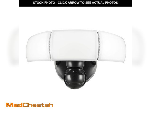 Lot 74-12745620 - Defiant MaxDetect 240ÃâÃÂ° Black Motion Sensor Wired Outdoor 3-Head LED Security Flood Light 300...