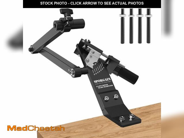 Lot 74-12967943 - [Updated] Lawn Mower Blade Sharpener 15ÃÂ°-45ÃÂ° Adjustable Frame with Ball Bearing Manufacture Ha...