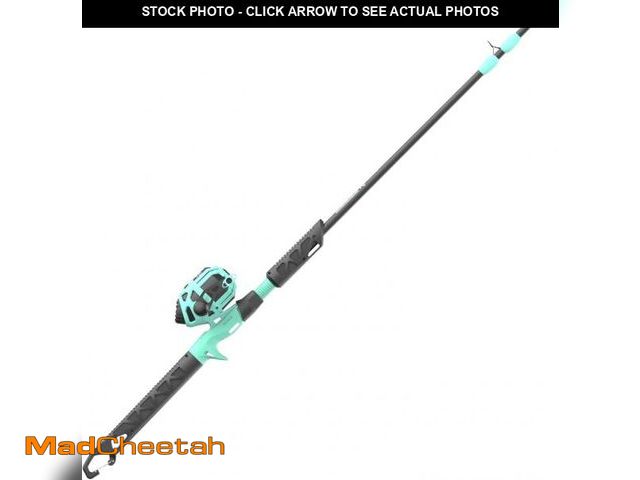 Lot 74-12138162 - Zebco Kids Rambler Spincast Reel and Fishing Rod Combo, 5-Foot 3-Inch 2-Piece Fishing Pole, Size 30 ...