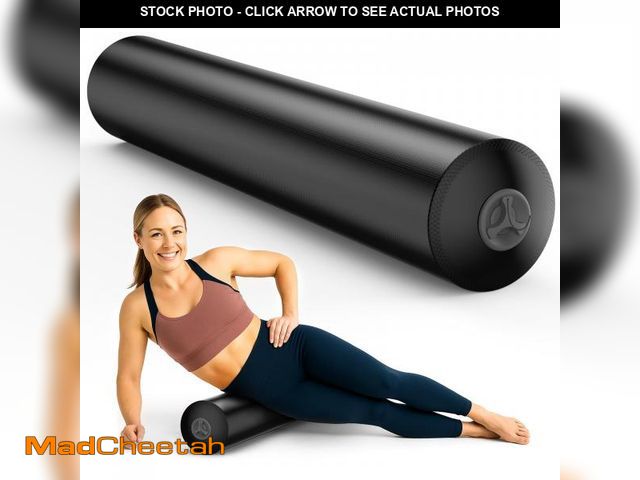 Lot 74-12437547 - Inflatable Foam Roller for Physical Therapy, Back Pain, Muscle Massage, Deep Tissue and Leg Stretch,...