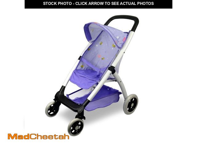 Lot 74-14423669 - Baby Doll Stroller for 18 inches American Girl Dolls with Multi Function. (DA422-PURPLE)Ã¢â¬Â¦ - UN...