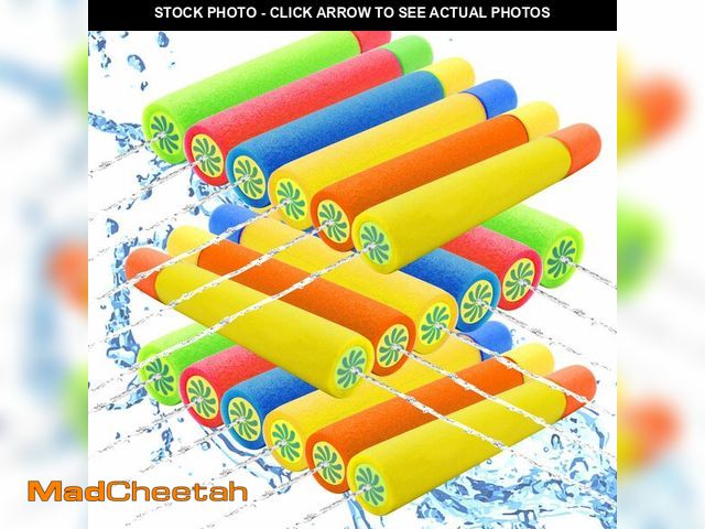 Lot 74-14329839 - 18 Pack Foam Water Guns for Kids, Water Blaster Soaker Guns Long Range Swimming Pool Water Squirter ...