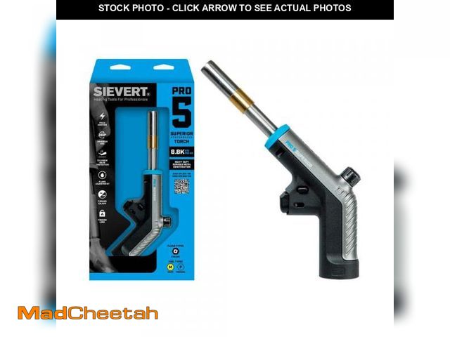 Lot 74-12463948 - SIEVERT Pro 5 Superior Performance Torch (Fuel Not Included) - UNUSED