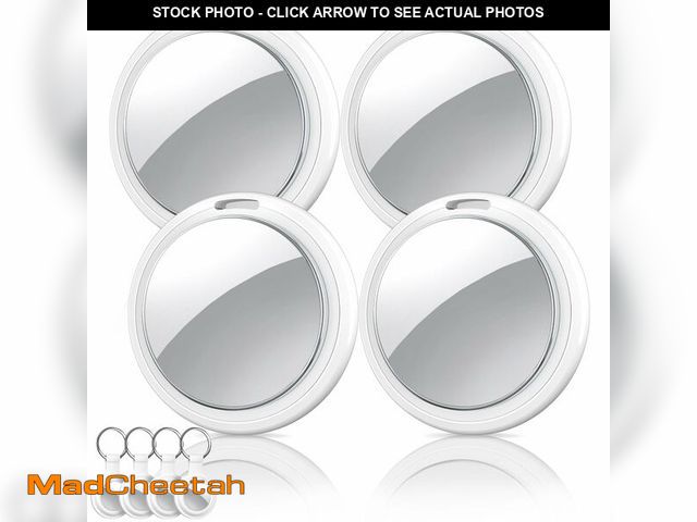 Lot 74-13947193 - Air Tracker Tags-4 Pack, Item Finders Works with Apple Find My(iOS Only), Air Tracker Tags with 4 Ca...