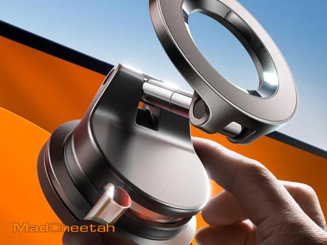 Lot 74-12328650 - LISEN Suction Cup Phone Mount, Vacuum Magnetic Phone Holder, 360ÃÂ° Adjustable for MagSafe Car Hold...