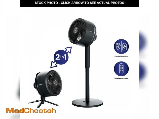 Lot 74-12525874 - Shark FlexBreeze Fan â Indoor &amp; outdoor oscillating fan, pedestal &amp; tabletop, corded &amp;...