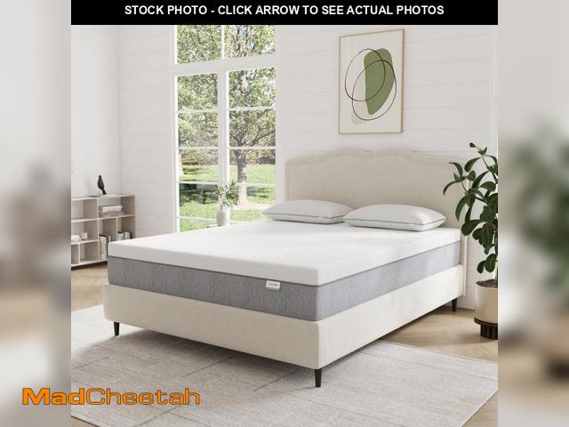 Lot 74-12472661 - Novilla King Medium Support Cooling Gel Memory Foam 10 in. Breathable and Hypoallergenic Mattress - ...