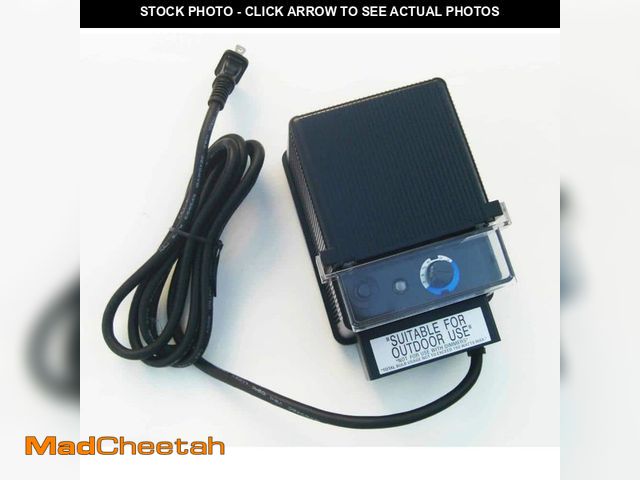 Lot 74-12557131 - *DIRTY* Best Pro Lighting Low Voltage 150-Watt 12-Volt Black Plastic Landscape Lighting Transformer ...