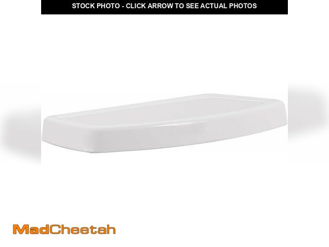 Lot 74-14348488 - American Standard 735122-400.020 Cadet 3 Toilet Tank Cover, 10-Inch, White - UNUSED