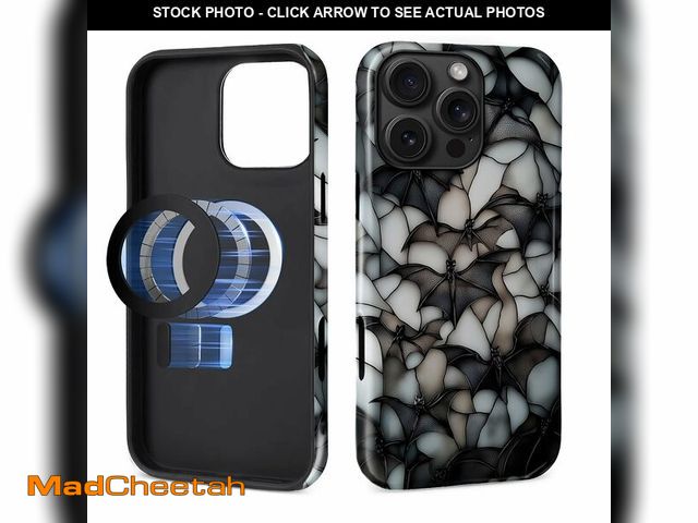 Lot 74-14150643 - MQJCYB Magnetic Case for iPhone 16 Pro Max Design,Compatible with MagSafe,Slim Protective Soft TPU B...