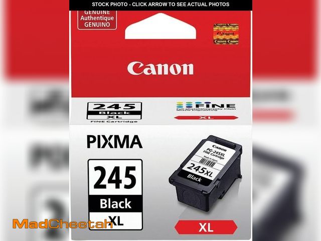 Lot 74-12536353 - Canon PG-245XL Cartridge, Compatible to MX492, MG3020,MG2920,MG2924, iP2820, MG2525 and MG2420-8278B...