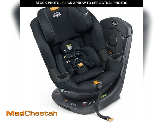 Lot 74-12918590 - Chicco Fit360 ClearTex Rotating Convertible Car Seat with 360 Degree Rotation for Rear-Facing and Fo...