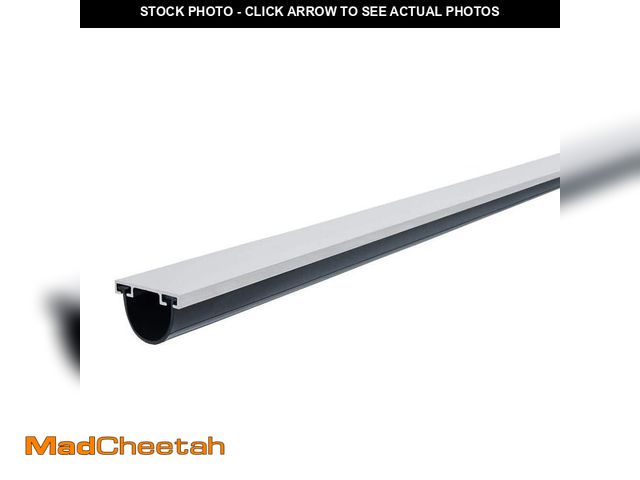 Lot 74-13048043 - M-D Building Products 1-5/8 in. x 9 ft. Aluminum and Vinyl Garage Door Bottom - UNUSED