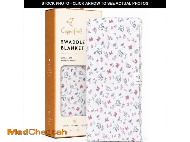 Lot 74-14295884 - Copper Pearl Swaddle Blankets for Newborns | Soft Stretchy Receiving Blankets for Boys and Girls | L...