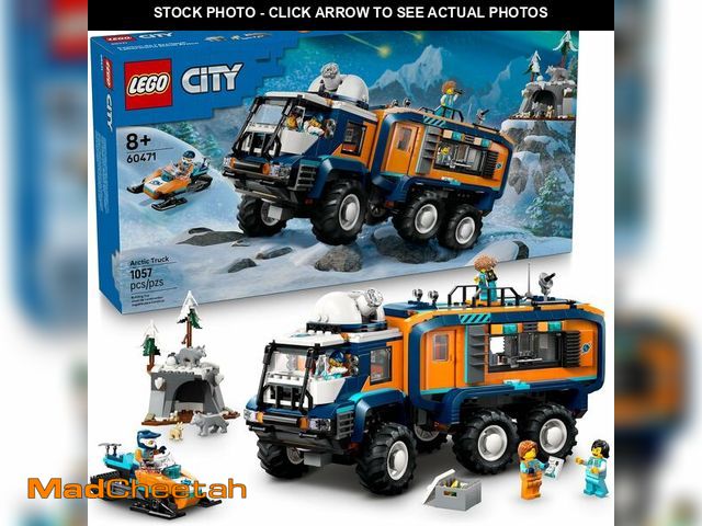 Lot 74-14586035 - LEGO City Arctic Explorer Science Lab Truck Building Toy - STEM Pretend Play Set for Boys &amp; Girl...