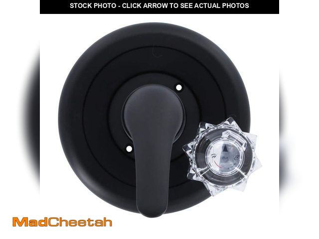 Lot 74-14597312 - DANCO 1-Handle Valve Tub in Matte Black and Shower Faucets for Delta Trim Kit (Valve Not Included) 1...