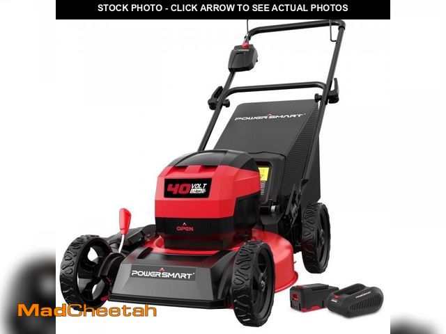 Lot 74-12087902 - PowerSmart 40V 4.0Ah 17" Cordless Push Lawn Mower, with 3-in-1 Options - UNUSED