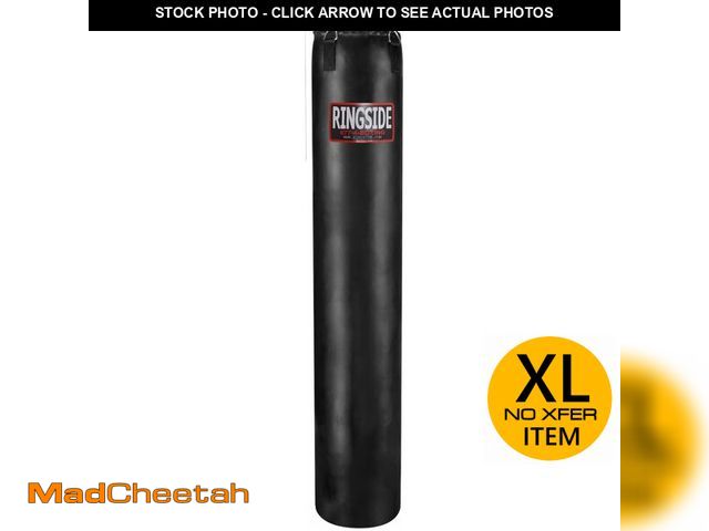 Lot 74-13075603 - Ringside 100-Pound Muay Thai Heavy Bag, Sturdy Powerhide Punching Bag for Boxing, MMA, Muay Thai, an...