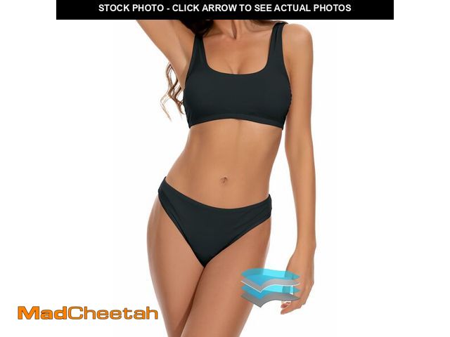 Lot 74-14423874 - Beautikini Period Swimwear for Teens Two Piece Leakproof Menstrual Bikini Swimsuit Sporty Bathing Su...