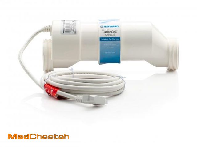 Lot 74-12216508 - Hayward W3T-Cell-3 TurboCell Salt Chlorination Cell for In-Ground Swimming Pools - USED