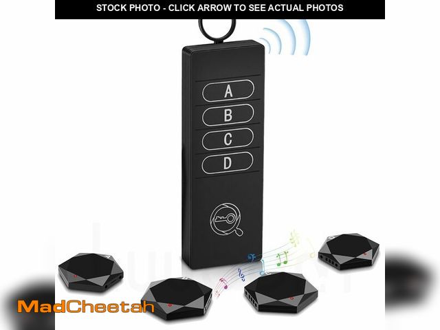 Lot 74-12438979 - Luubom Key Finder 80DB+ Tracking Devices, Item Locator Tags with 164ft, Wireless Locator for Finding...