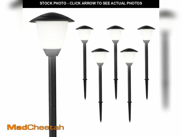 Lot 74-14050860 - MULANDI Low Voltage Pathway Lights LED Landscape Lights, 1.7W 12V, 3000K Warm White, IP65 Waterproof...