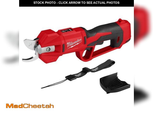 Lot 74-12535365 - Milwaukee M12 12V Cordless Brushless Pruner Shears (Tool Only) - UNUSED