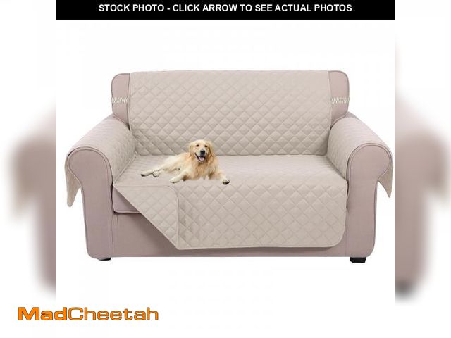 Lot 74-12052902 - U-NICE HOME Loveseat Sofa Cover Reversible Couch Covers for 2 Cushion Couch for Dogs Furniture Prote...