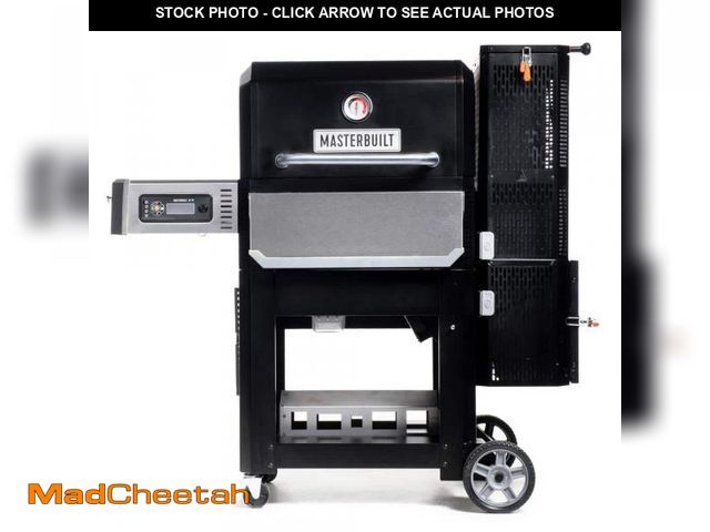 Lot 74-12090861 - Masterbuilt Gravity Series 800 Digital WiFi Charcoal Grill, Griddle and Smoker in Black - UNUSED