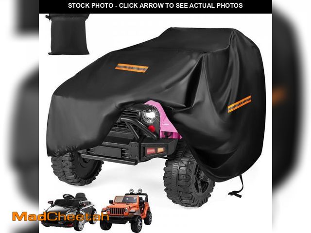 Lot 74-12116791 - Kids Ride On Car Cover,Large Power Wheels Cover Waterproof,Heavy Duty 420D Universal Toy Car Cover f...