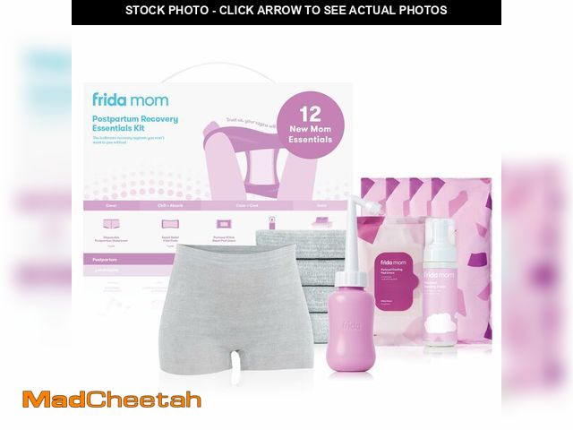 Lot 74-13543154 - Frida Mom 11pc Postpartum Essentials Kit Gift Set, Hospital Bag Must Haves for New Mom, Includes 4 D...
