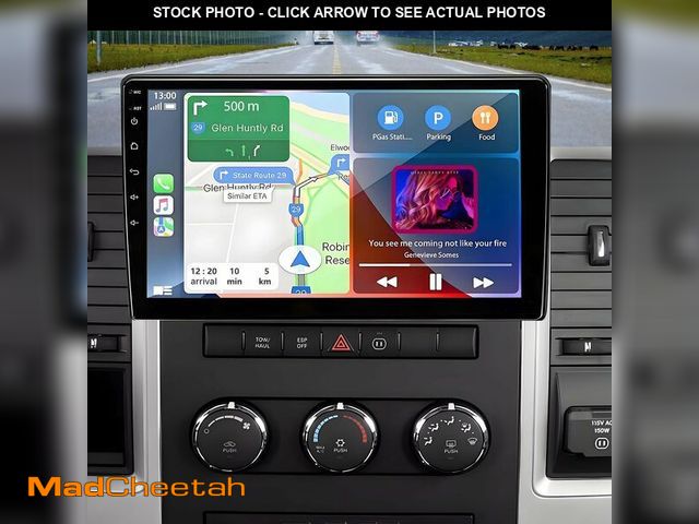 Lot 74-12496508 - 10.2 Inch Car Stereo Upgrade Replacement for Dodge Ram 1500 2500 2009 2010 2011 2012 Jeep Wrangler J...