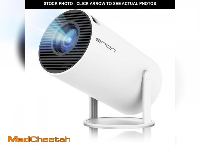 Lot 74-11553636 - Mini Projector, HY300 PRO Portable Projector, Support 4K 1080P with Dual-Band WIFI6 5G Wireless 5.2 ...