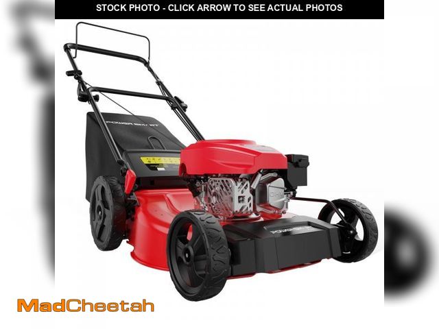 Lot 74-12513492 - PowerSmart 21" 144cc Gas Push Lawn Mower , with 6-Position Height Adjustment, 3-in-1 Cutting - UNUSE...