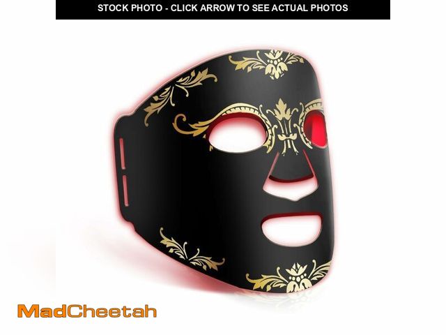 Lot 74-12716467 - Red Light Therapy Mask, LED Mask Light Therap 660nm and 850nm Combination Wavelength, Wireless Porta...