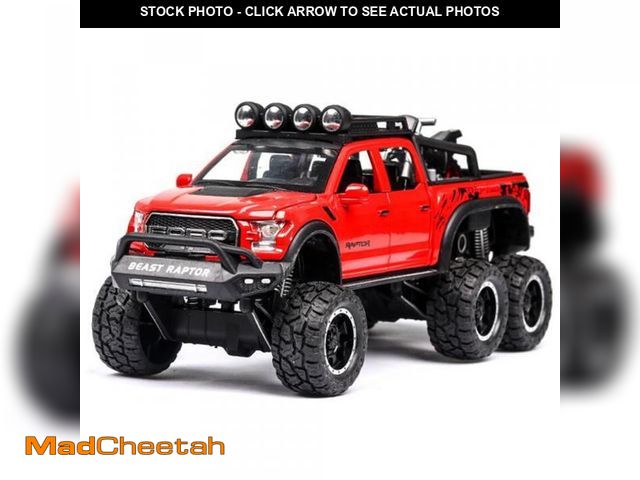 Lot 74-12425955 - 1* 1:24 RC Car Offroad Pull Nack Vehicle Simulation For Ford (Raptor F-150 ) - USED