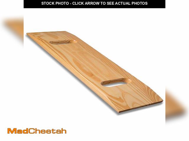 Lot 74-13779753 - DMI Transfer Board and Slide Board made of Heavy-Duty Wood for Patient,Senior and Handicap Move Assi...