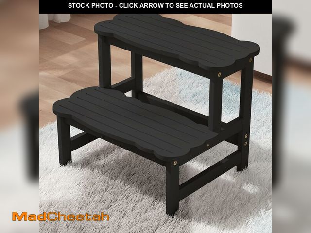 Lot 74-13959296 - COSYLAND Step Stool for Toddlers - Two Step Stools Toddler 300 lbs Capacity with Safety Non-Slip Des...