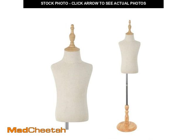 Lot 74-12970645 - Child Mannequin Dress Form,Adjustable Girl and boy Dress Form for Apparel Scarf Window Shop Display,...