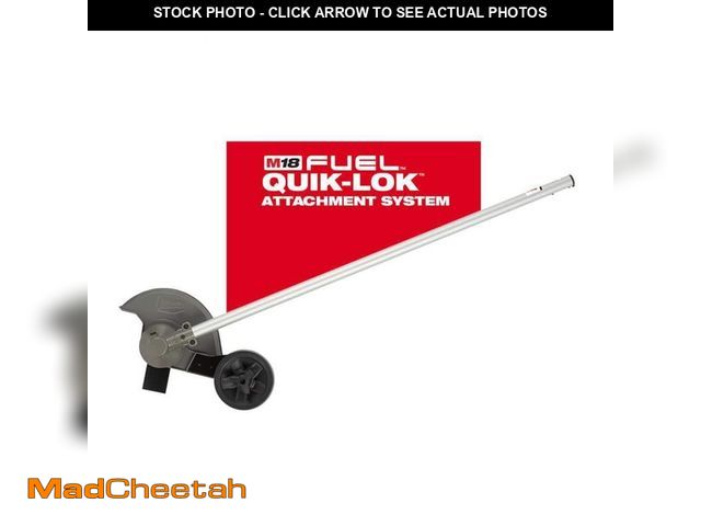 Lot 74-12558560 - Milwaukee M18 FUEL 8 in. Edger Attachment for Milwaukee QUIK-LOK Attachment System - UNUSED