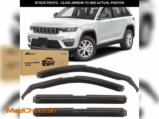 Lot 74-12633252 - Nilight in Channel Rain Guards for Jeep Grand Cherokee L 2021 2022 2023 2024 Window Deflectors, Vent...