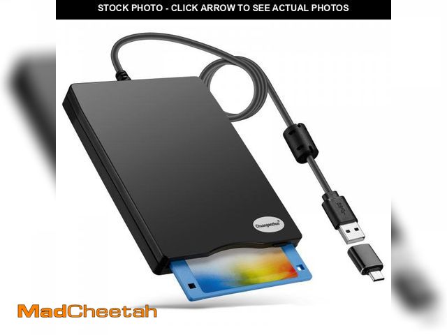 Lot 74-12114624 - Floppy Disk Reader, 3.5 inch 1.44mb External USB Type A/C Floppy Disk Drive for PC, Laptop and Deskt...