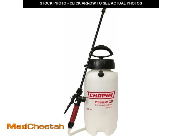 Lot 74-14304704 - Chapin 26021XP Made in USA 2-Gallon Heavy-Duty Compression Sprayer for Professional Use, with 3 nozz...