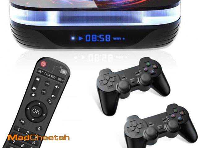 Lot 74-12328203 - Kinhank Super Console X4 Plus Video Game Console Pre-Built-in 60000+Games,Retro Game Console Compati...