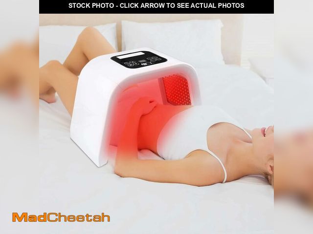 Lot 74-12605576 - MOLAMOYA LED Light Therapy Machine, red Light Therapy for Body LED Face Mask Light Therapy 8 in 1 Co...